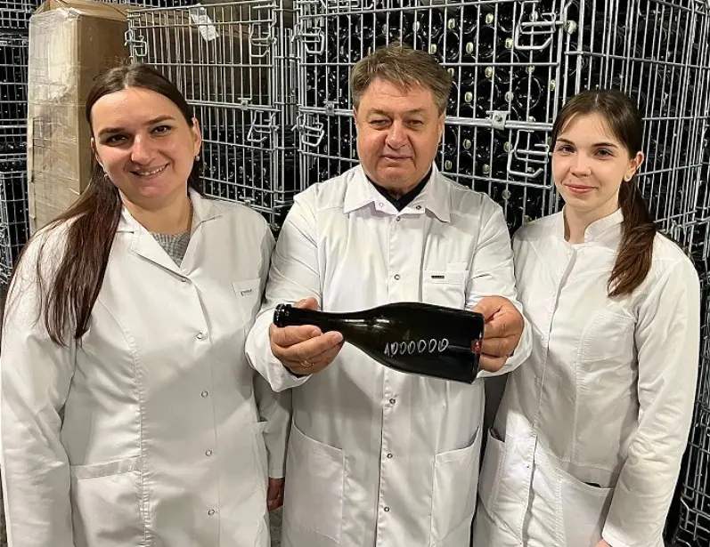 «Фанагория» заложила на выдержку более 1 млн бутылок классических игристых вин
