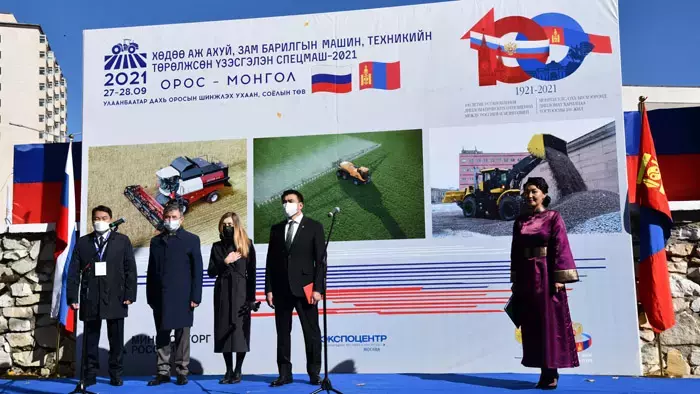 Начала работу выставка «Спецмаш-2021» в Монголии