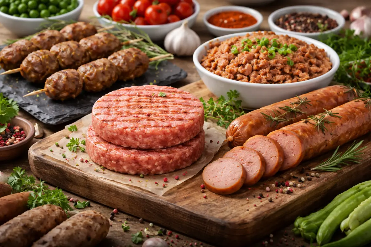 Аналог мясного продукта