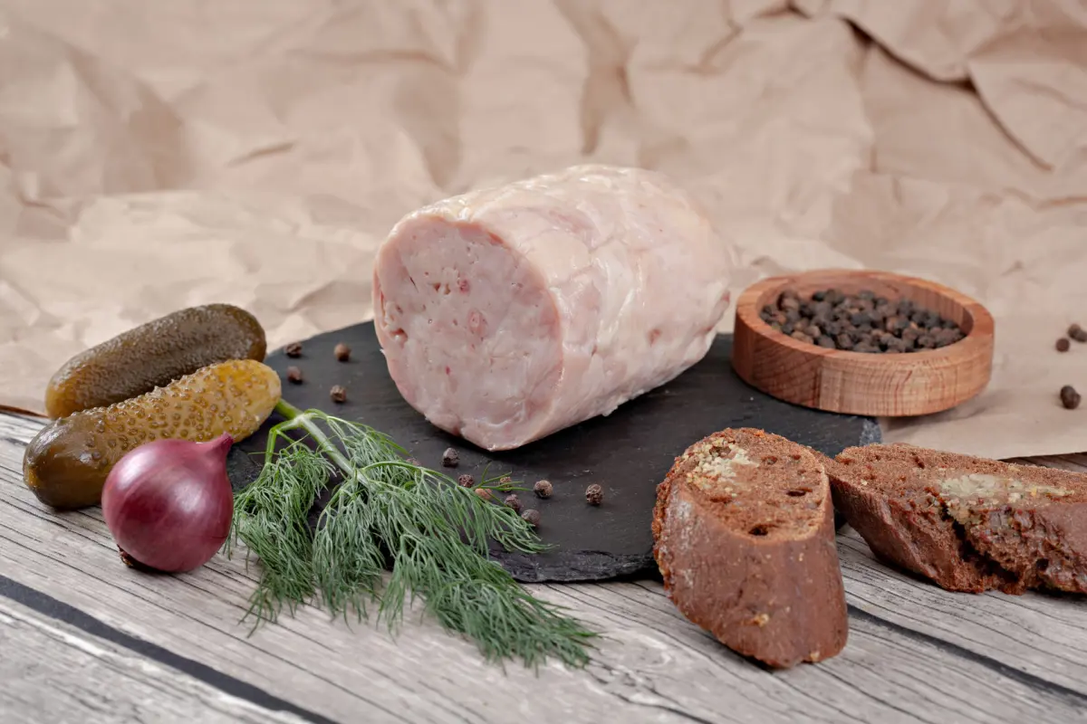 Вареное кулинарное изделие из мяса птицы