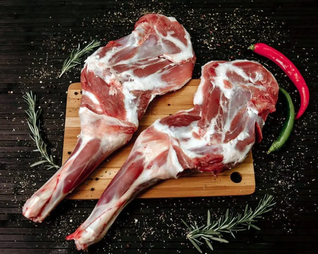 Лопаточная часть туши