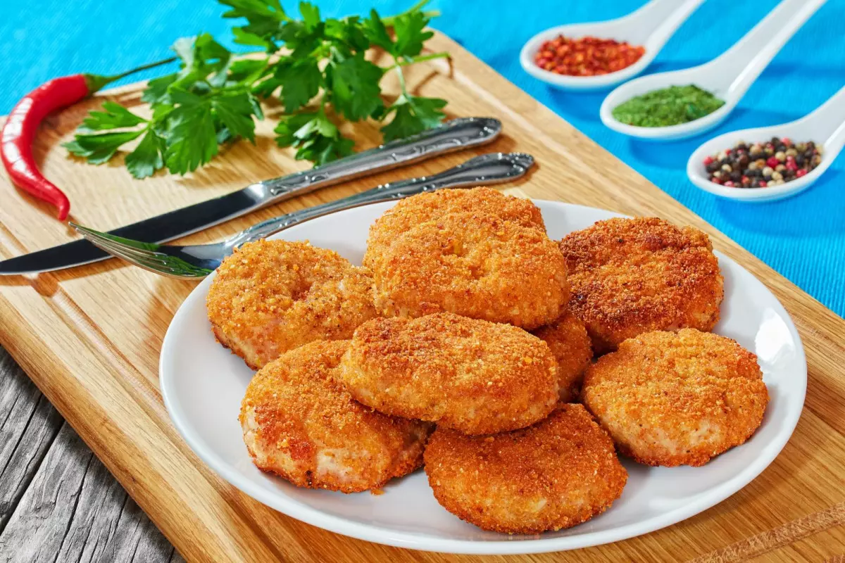 Панированные мясные полуфабрикаты