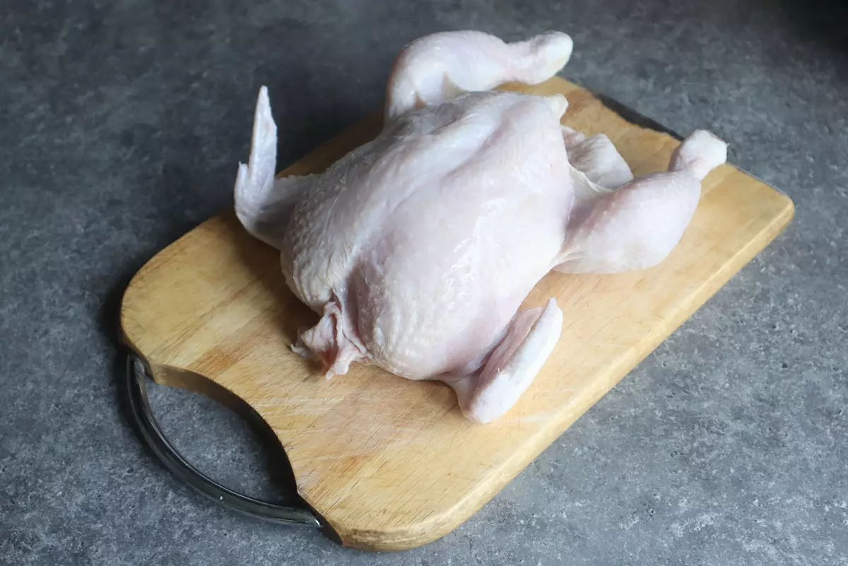 Зачистка тушки птицы