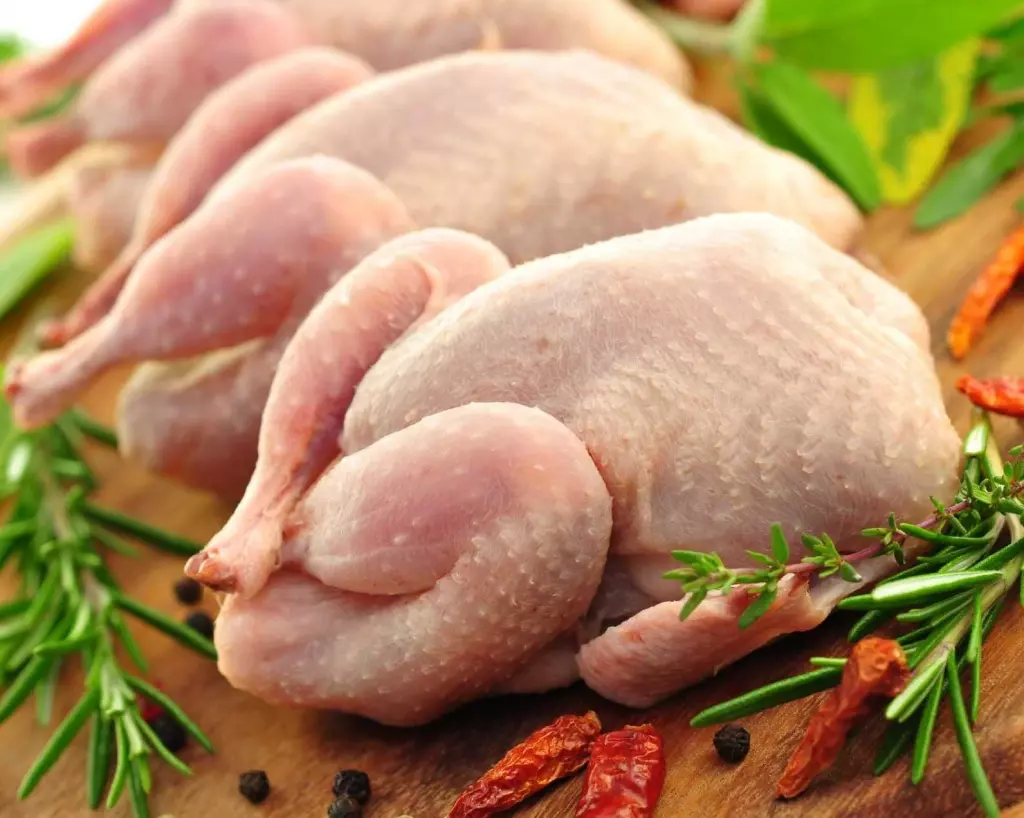 Пищевые субпродукты птицы