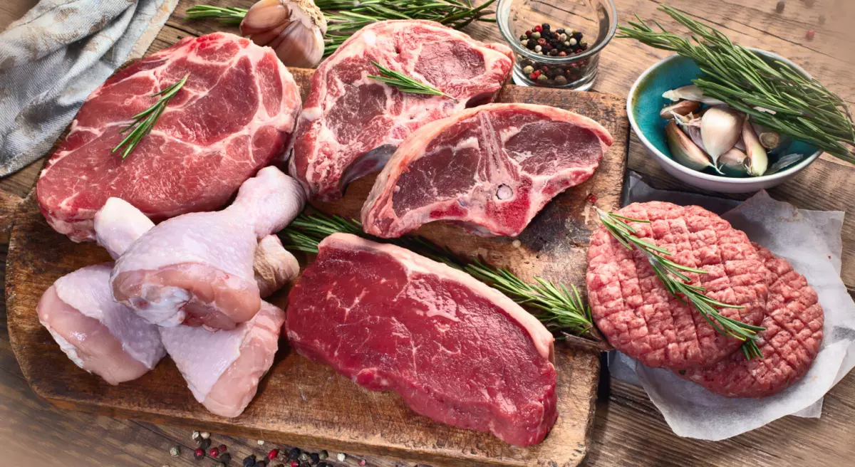 Продукты из говядины
