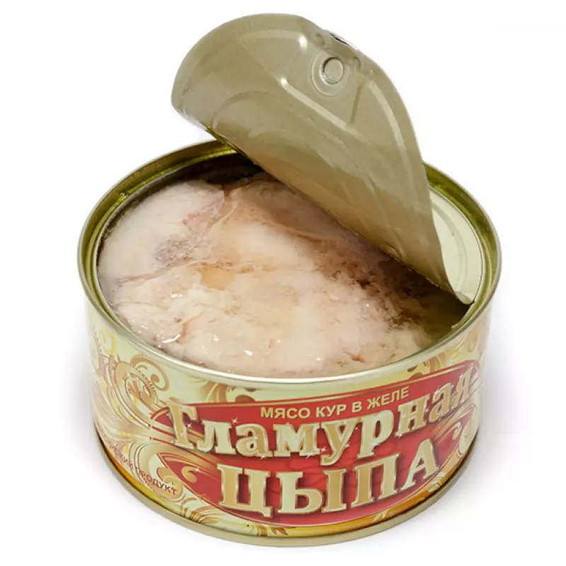 Мясо кур в желе "Гламурная цыпа"