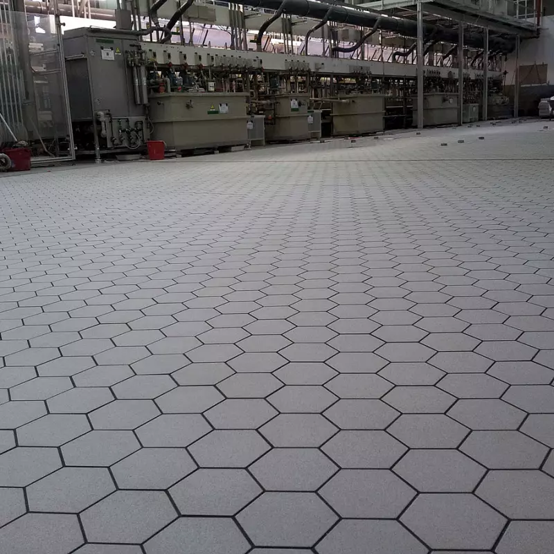 Кислотостойкая плитка шестигранник Zahna Fliesen Sahara 86 Hexagon 100/115x18 мм