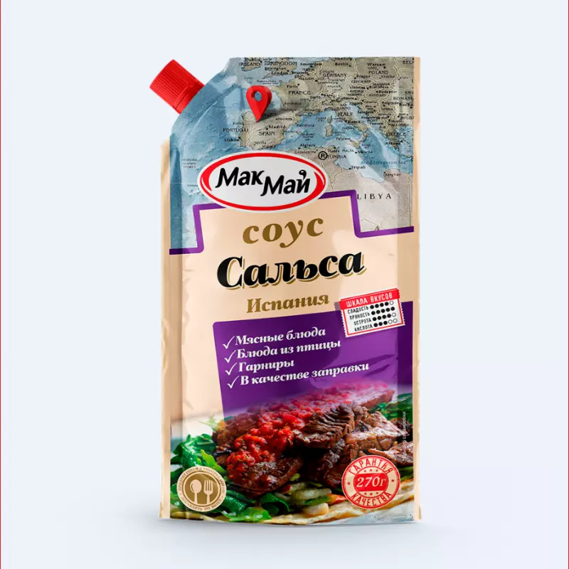 Красные соусы ТМ "МакМай"